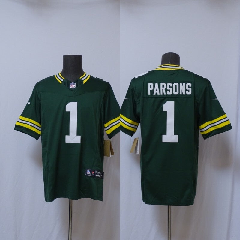 Green Bay Packers #1 Micah Parsons Packers 3 Edition Style 3