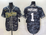 Green Bay Packers #1 Micah Parsons Packers Collaboration Style 4