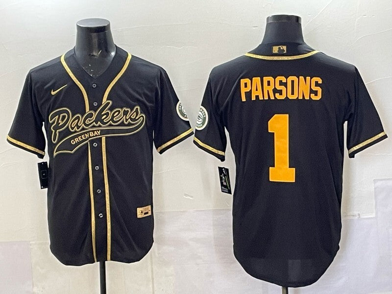 Green Bay Packers #1 Micah Parsons Packers Collaboration Style 5