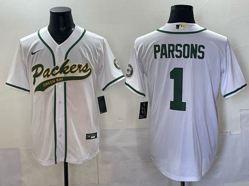 Green Bay Packers #1 Micah Parsons Packers Collaboration Style 7