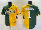 Green Bay Packers #1 Micah Parsons Packers Collaboration Style 9