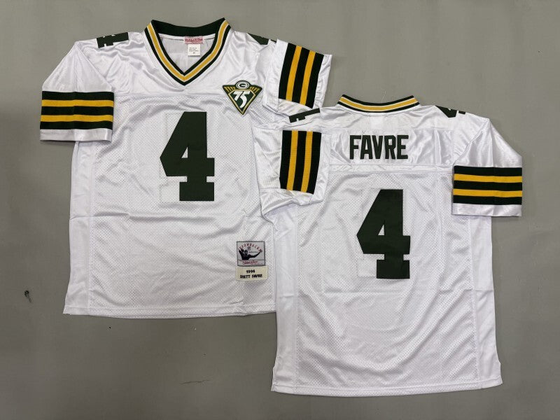 Green Bay Packers #4 Brett Favre Green Bay Packers Style 2