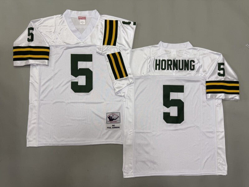 Green Bay Packers #5 Paul Hornung Green Bay Packers Style 1