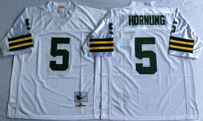 Green Bay Packers #5 Paul Hornung Throwback Style 1