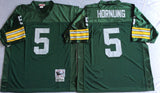 Green Bay Packers #5 Paul Hornung Throwback Style 2