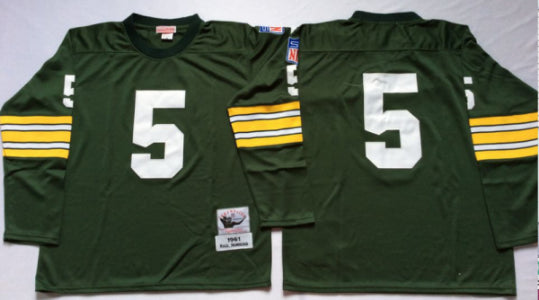 Green Bay Packers #5 Paul Hornung Throwback (3)_conew2