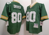Green Bay Packers #80 Driver Packers #80 Green Retro