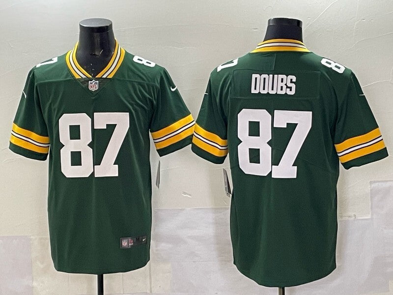 Green Bay Packers #87 Romeo Doubs Packers Adult