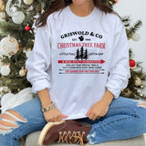 Griswold Co Tree Farm Since 1989 Sweatshirt, Christmas Family Sweatshirt, Christmas Women Shirt, Christmas Shirt, Christmas Party Sweatshirt