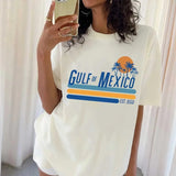 Gulf of Mexico Sweatshirt Gulf Coast Shirt Mexico Beach Shirt Texas Alabama Mississippi Florida Beach Crewneck Mexico Gift for Mexico Loverstyle{n002}2