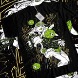 Gyro T-shirt Zeppeli Jojo's Bizarre Adventure Funny Anime Black Shirt All Size