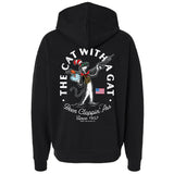 Cat with a Gat Remix Men's Hoodie