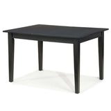 Space Saving Expandable Dining Table 48-66-inch in Ebony Black Wood Finish