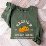 Hagrid's Pumpkin Farm Unisex Shirt, Pumpkin Patch Shirt, Book Nerd Shirt, Wizard Magic Hoodie Womenswear Casual Cotton Fabric Tee Jersey Tshirt