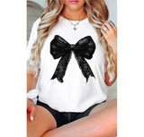 Halloween Coquette Bow Shirt, Black Coquette T-shirt, Spooky Season Bats Tee, Halloween Apparel Shirt, Trendy Halloween Tee, Gift Tee For Woman.