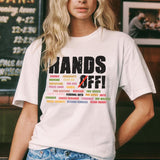 Hands Off Protest T-Shirt, Political Hands Off Protest Sweatshirt and Hoodie, Hands Off Medicaid Medicare Social Security