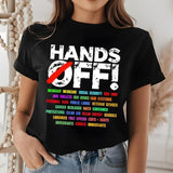 Hands Off Tshirt, Hands Off Protest Shirt, Trendy Political Hands Off Protest Sweatshirt and Hoodie, Hands Off Medicaid Medicare Social Security