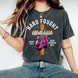 Hard Fought HallelujahShirt, Christian Sweatshirt, Boxing Gloves Hard Fought Sweat, Religious Shirt, Church Tee, Jesus Sweatshirt