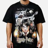 Harry P. Soorcerer's Stone Vintage T-Shirt Trending Movie Shirt Menswear Womenswear Streetwear Movie Fans Graphic Casual Clothing Crewneck Cotton