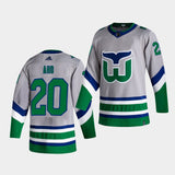 Hartford Whalers #20 Aho Style 2