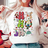 Ho Ho Ho Rudolph The Red Nosed Reindeer Christmas Shirt, Christmas Movie Shirt, Snowman Christmas Shirt, Reindeer Christmas Shirt