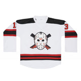 Hockey Movie 13 James Jason Style 2 College Football Jersey