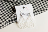 White Acrylic Snowflakes