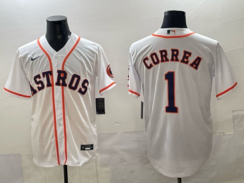 Houston Astros #1 Carlos Correa Astros