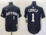 Houston Astros #1 Carlos Correa Astros 5 Collaboration