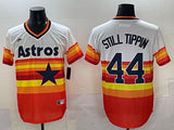 Houston Astros #44 Yordan Alvarez Astros Retro Adult