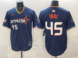 Houston Astros #45 Gerrit Cole Astros 4 Edition Style 2