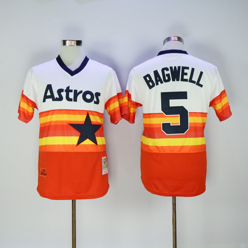 Houston Astros #5 Jeff Bagwell Astros 51980 Retro