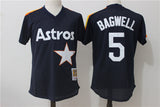 Houston Astros #5 Jeff Bagwell Mesh Throwback