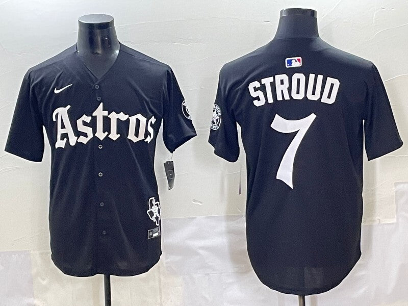 Houston Astros #7 Astros 5 Collaboration Style 2