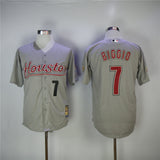 Houston Astros #7 Craig Biggio Astros 7 Gray 2006 Inverted