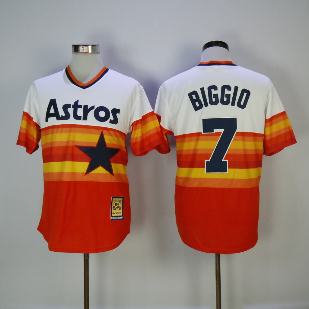 Houston Astros #7 Craig Biggio Astros 7 Retro