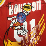 Houston Rockets Rockets mitchell&ness Collaboration Jersey Style 4
