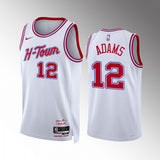 Houston Rockets #12 Steven Adams White 2023-24 Classic Edition