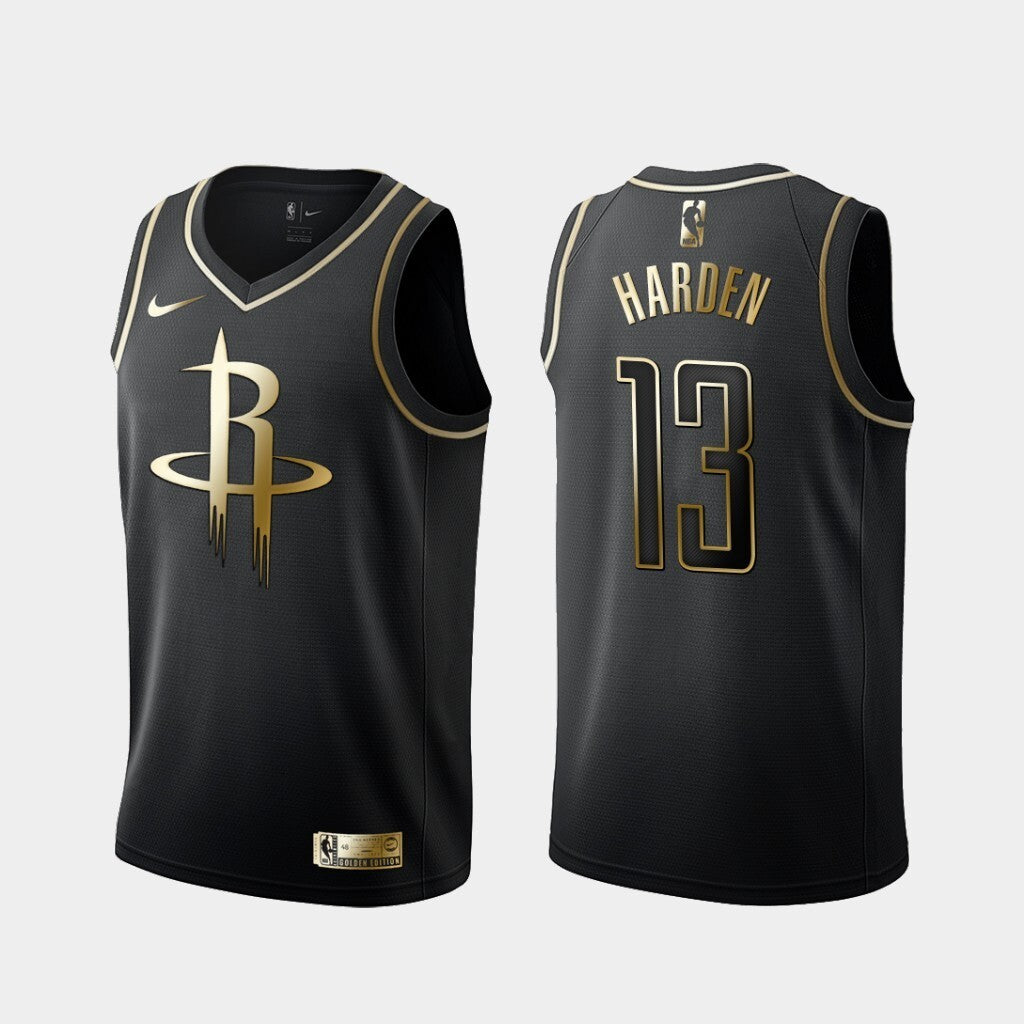 Houston Rockets #13 James Harden Rockets 13# Yellow Edition Jersey