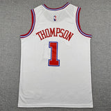 Houston Rockets #1 Amen Thompson 26 Rockets 1 White City Edition Style 1