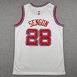 Houston Rockets #28 Alperen Sengun 26 Rockets 28 White City Edition Style 1