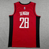 Houston Rockets #28 Alperen Sengun Rockets 28 Red Style 3