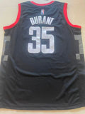 Houston Rockets #35 Kevin Durant Rockets Team 35 # Black Style 1
