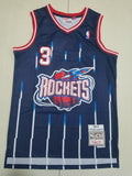 Houston Rockets #3 Francis Rockets 3 Retro Blue s-xxl Style 2