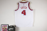 Houston Rockets #4 Jalen Green 2324 city jersey white Style 1