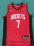 Houston Rockets #7 Kevin Durant Rockets 7 Red Style 4