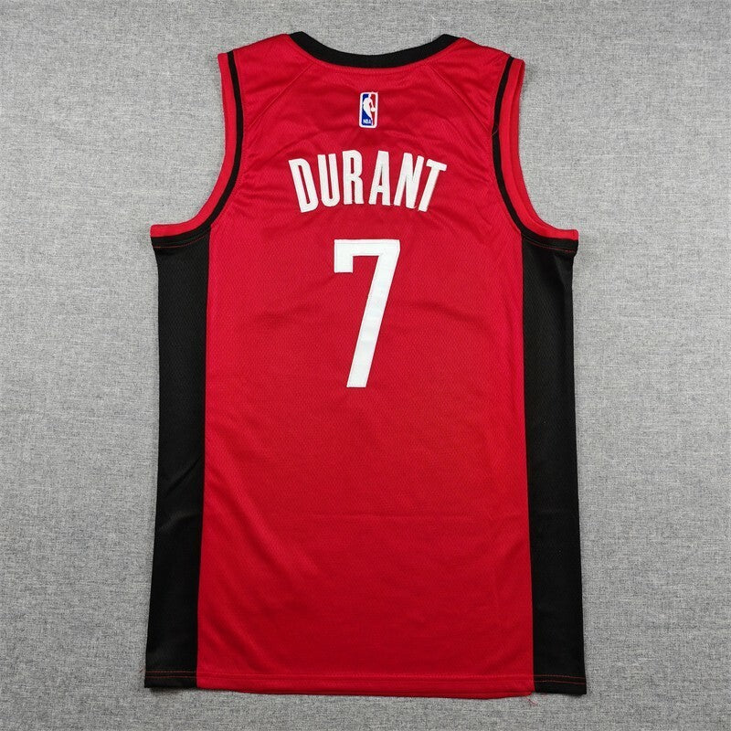 Houston Rockets #7 Kevin Durant Rockets 7 Red s-xxl Style 1