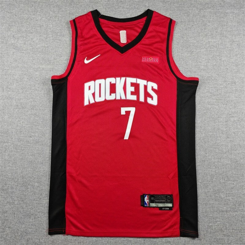 Houston Rockets #7 Kevin Durant Rockets 7 Red s-xxl Style 2
