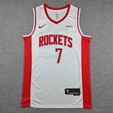 Houston Rockets #7 Kevin Durant Rockets 7 White s-xxl Style 2