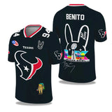Houston Texans 2025 2026 Bowl LX Print Jersey